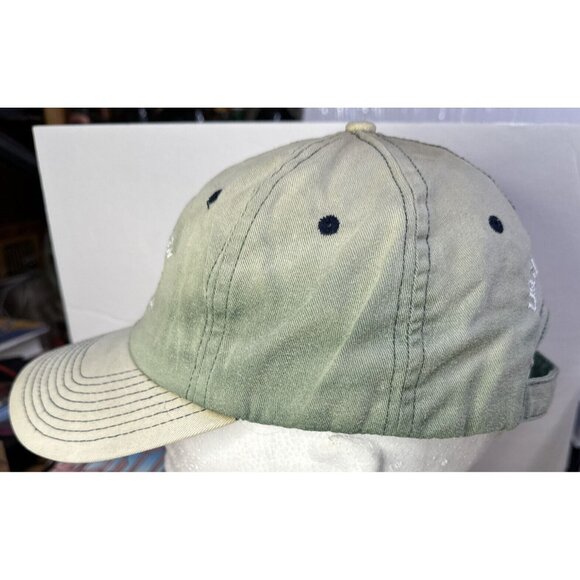 Vintage 2000 100th US Open Pebble Beach Golf Strapback Adjustable Hat Cap beige - Picture 3 of 5